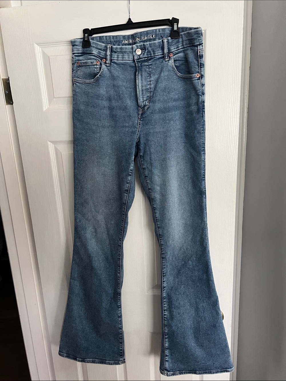 American Eagle Super High-Waisted Flare Jean